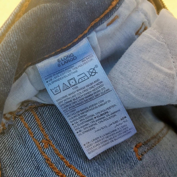 Old Navy Rockstar Super-Skinny Jeans Women's Size 6 Long - Picture 5 of 11